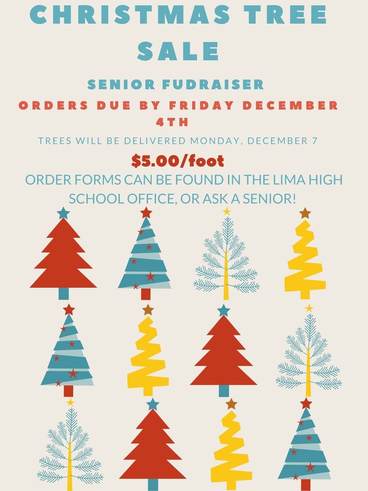 Senior Class Christmas Tree Fundraiser