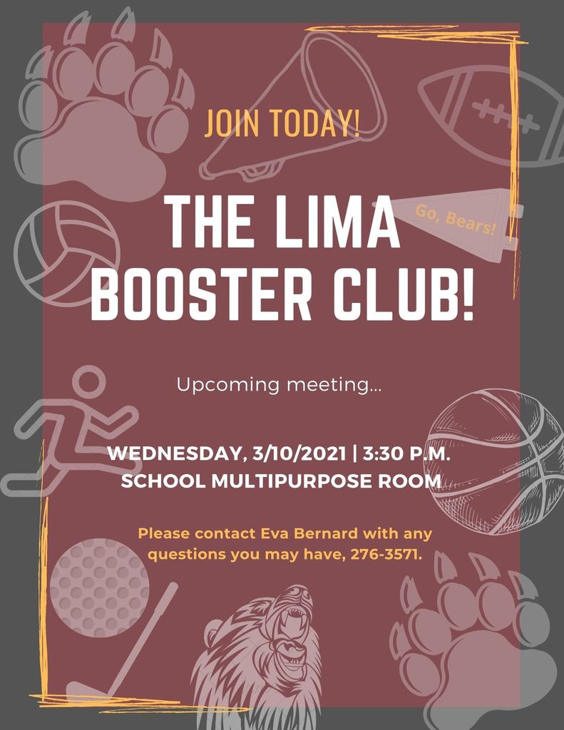 Booster Club Meeting 3/10