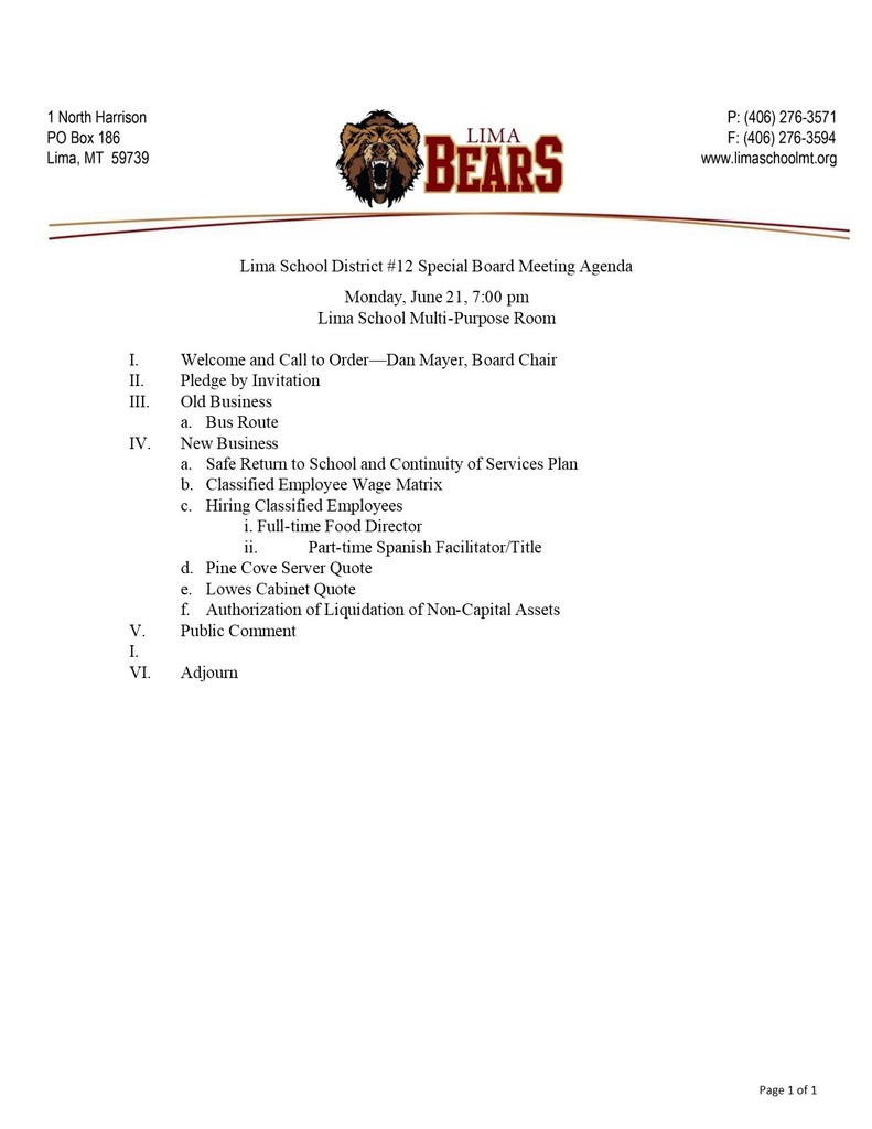 SB Agenda 06212021